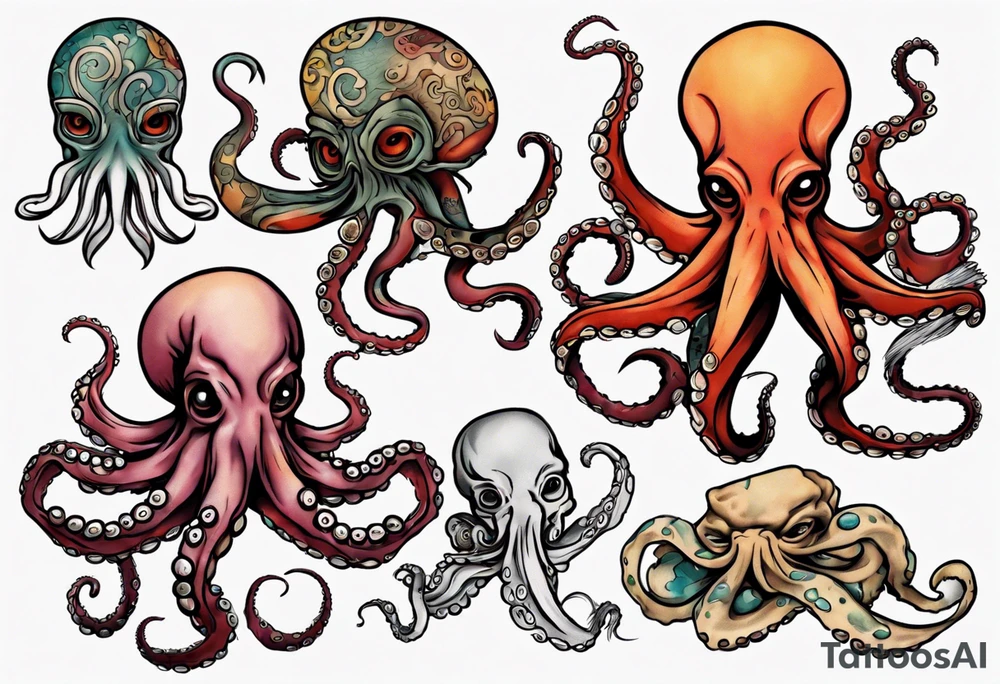 Dirty Heads Octopus tattoo idea