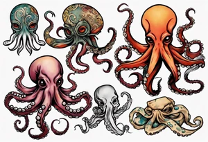 Dirty Heads Octopus tattoo idea
