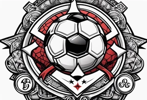 Corinthians soccer team symbol tattoo idea