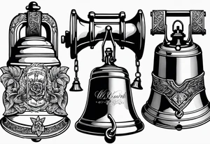 Liberty bell tattoo idea