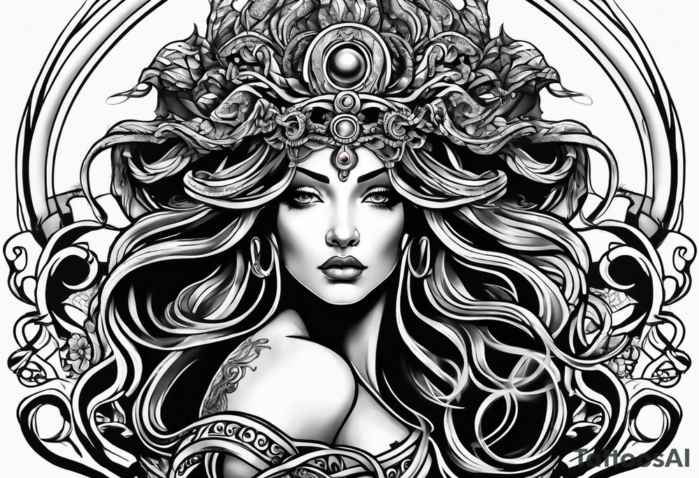 medusa tattoo idea