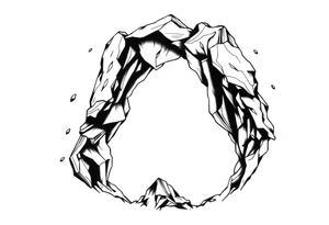 head breaking open into space tattoo idea