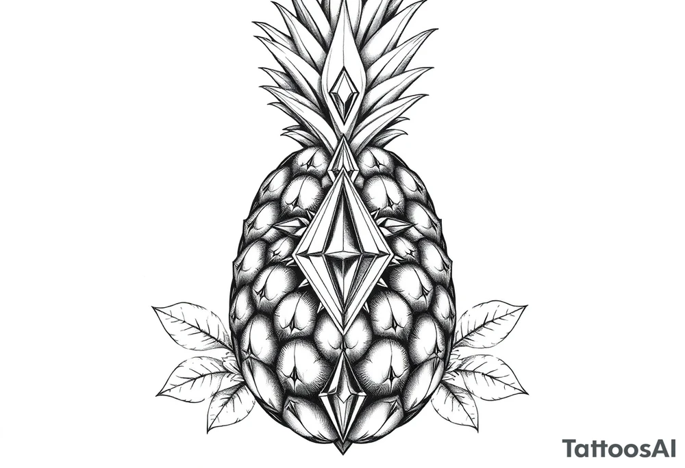 Pineapple,Pubic crown diamond vagina and anus tattoo idea Pineapple,Pubic crown diamond vagina and anus tattoo idea