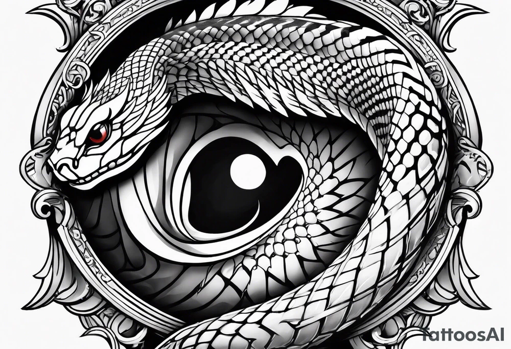 Snake tattoo idea