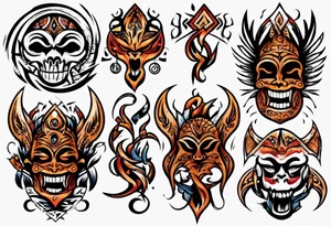 Singing tattoo idea