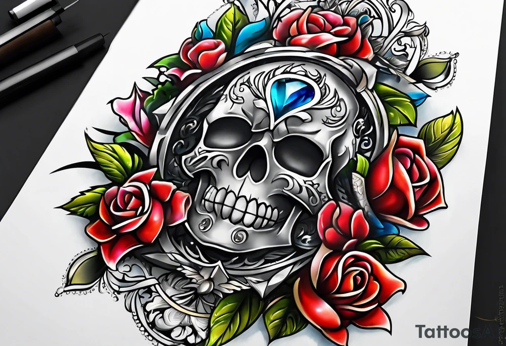 Children and grandchildren names tattoo on my forearm tattoo idea