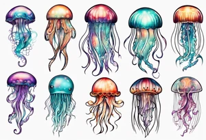 Jellyfish tattoo idea