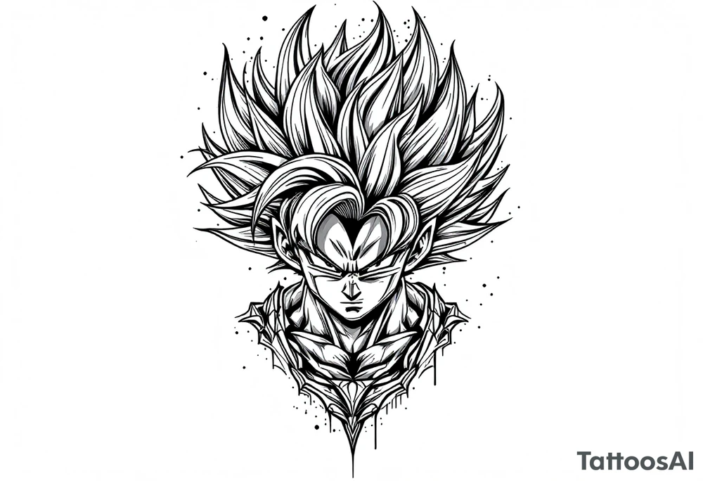 dragonball z tattoo idea