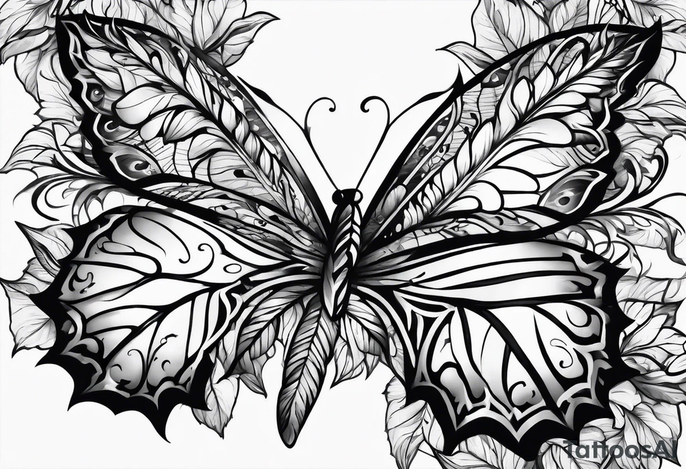 leafs flying tattoo idea