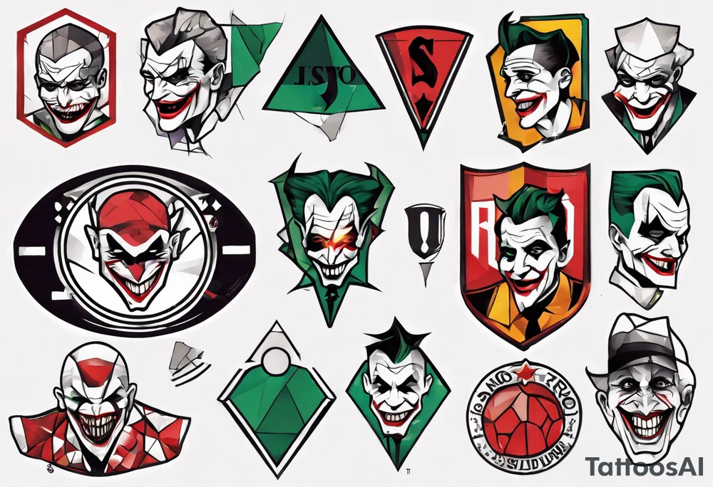 San siro stadium, joker tattoo idea