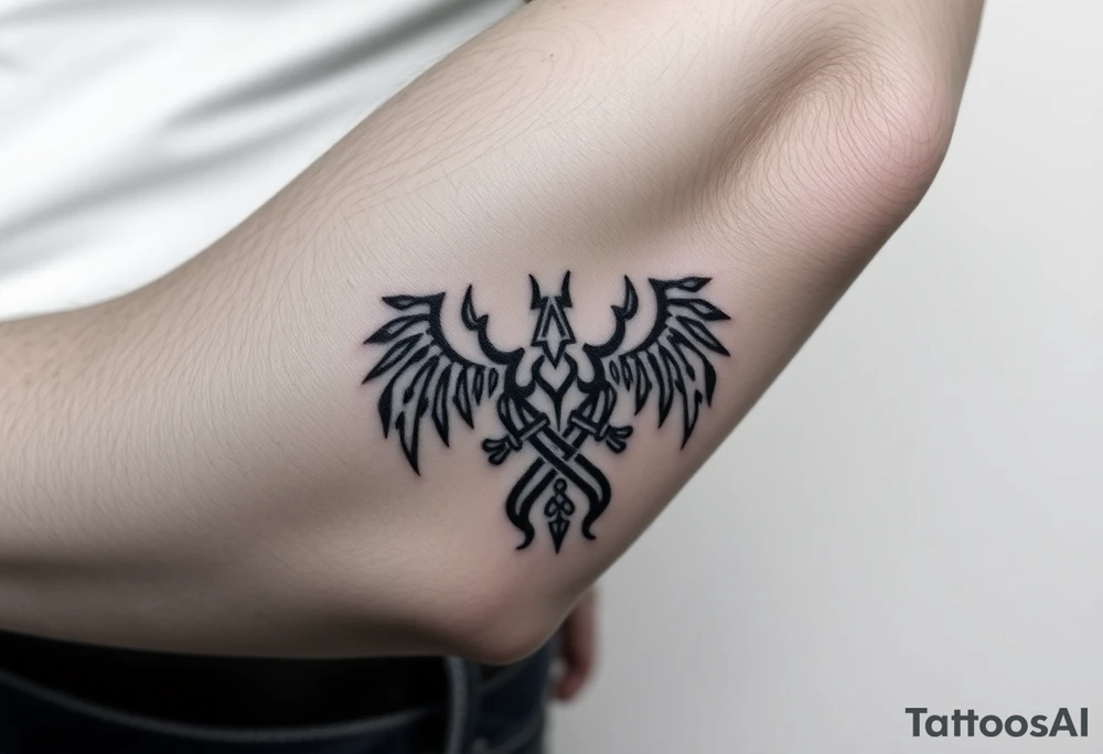 Ecuadorian symbols gylps tattoo idea