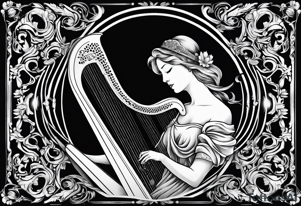 harpe tattoo idea