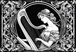 harpe tattoo idea