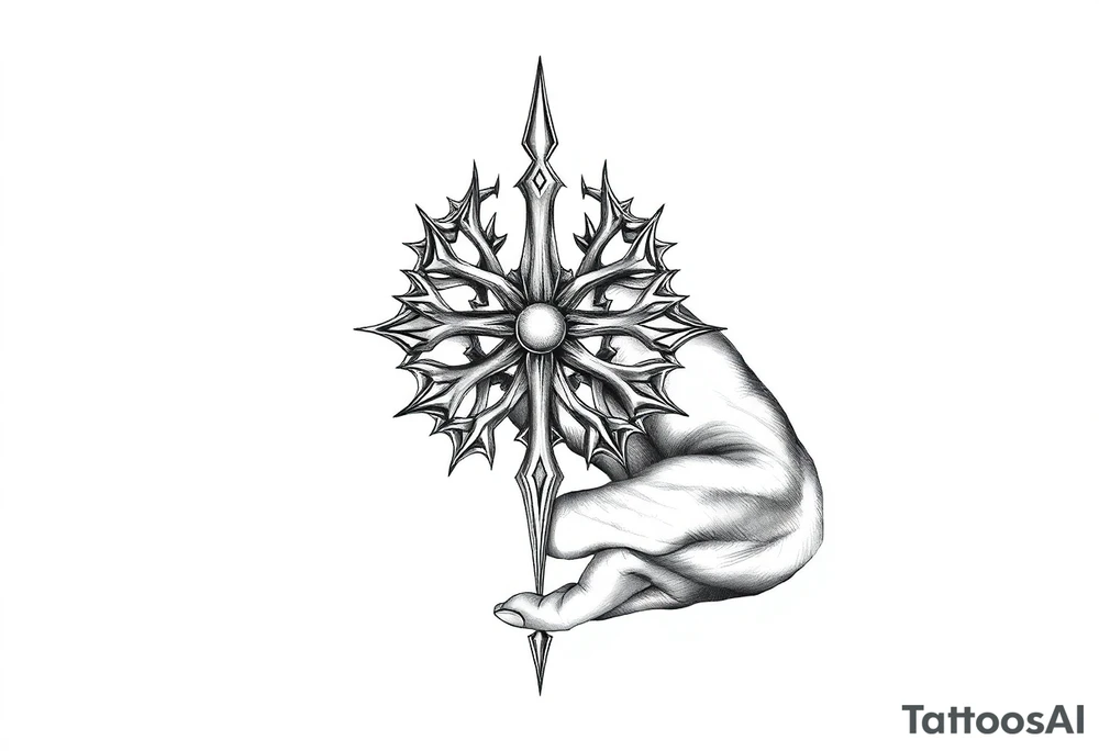 Symbol of mental health struggles tattoo idea
