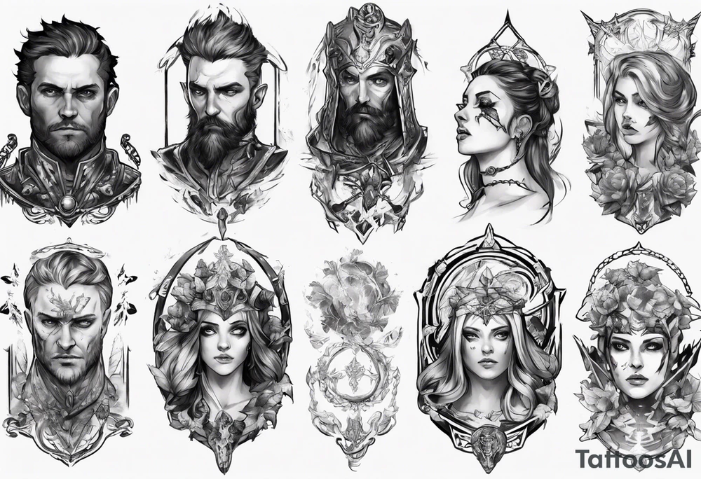 path of exile tattoo idea