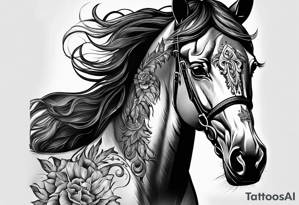 Mustang tattoo idea