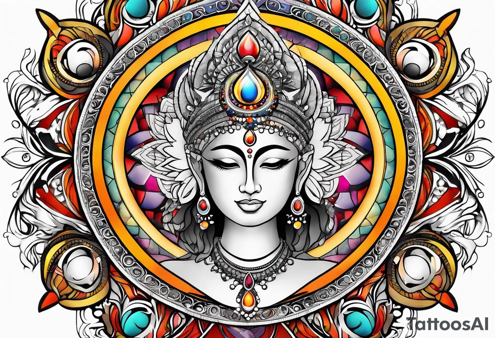 Chakra tattoo idea