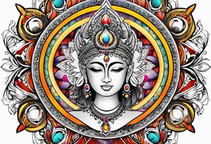 Chakra tattoo idea