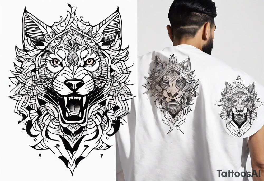 Ripped sakın tattoo design tattoo idea