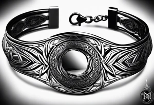 scottish bracelet with MKB tattoo idea