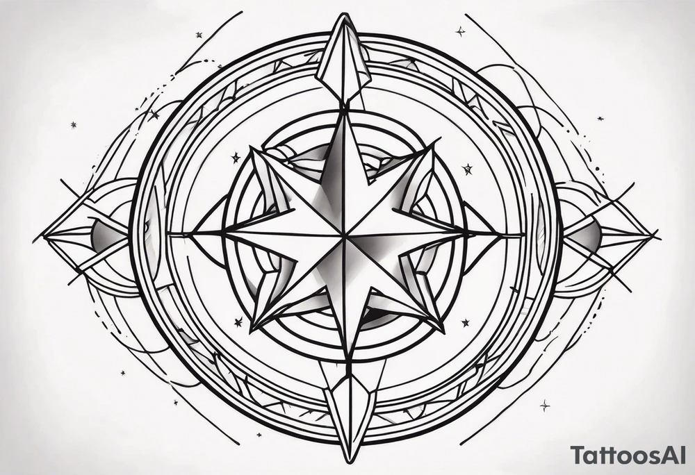 Celestial tattoo idea