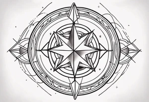 Celestial tattoo idea