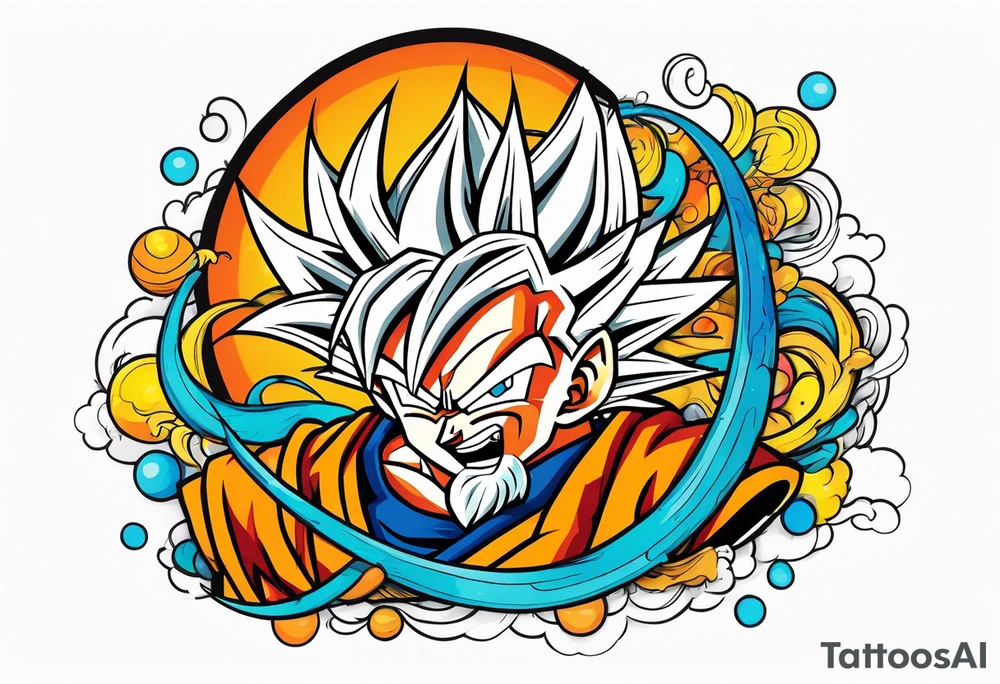 dragonball z tattoo idea