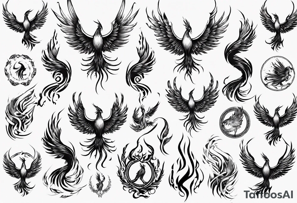 pheonix tattoo idea