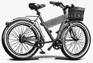 Bicicleta tattoo idea