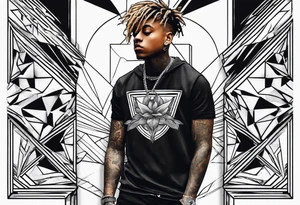 Juice wrld tattoo idea