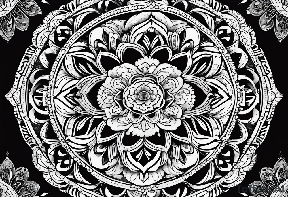 Mandala tattoo idea