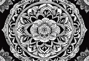 Mandala tattoo idea