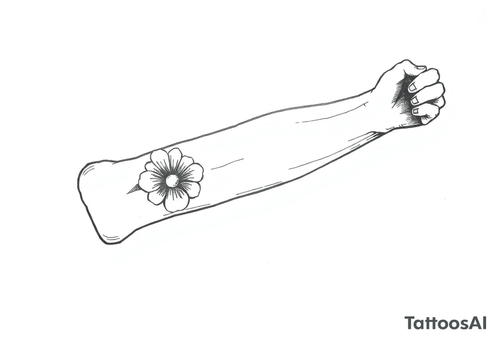 Forearm tattoo tattoo idea