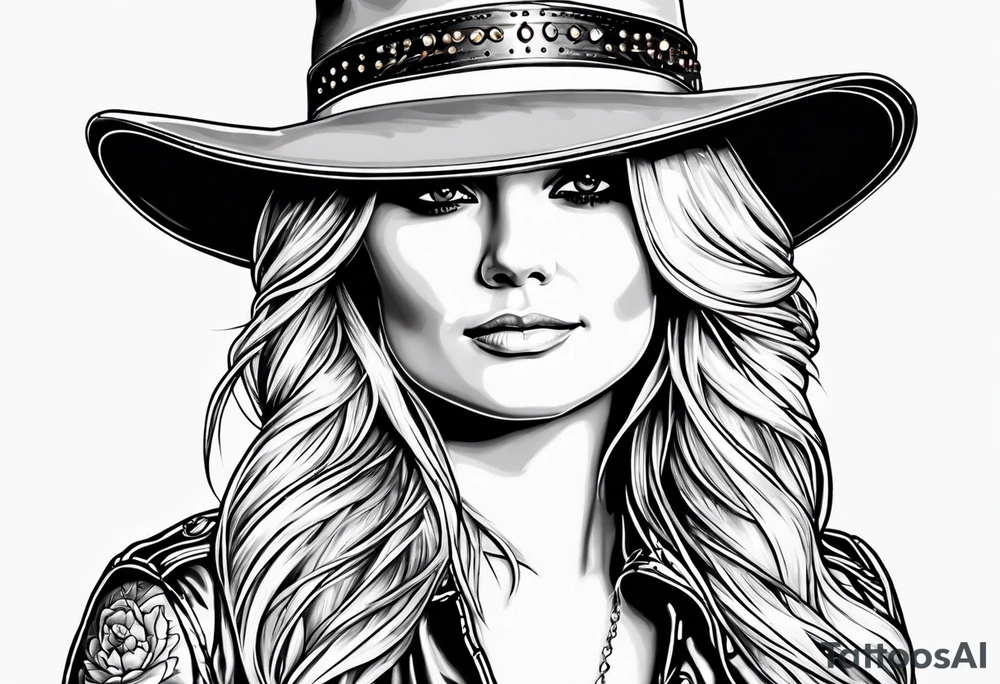 Miranda lambert with guitar tattoo idea