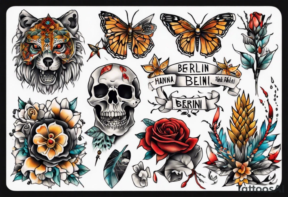 berlin,  hanna, tattoo idea