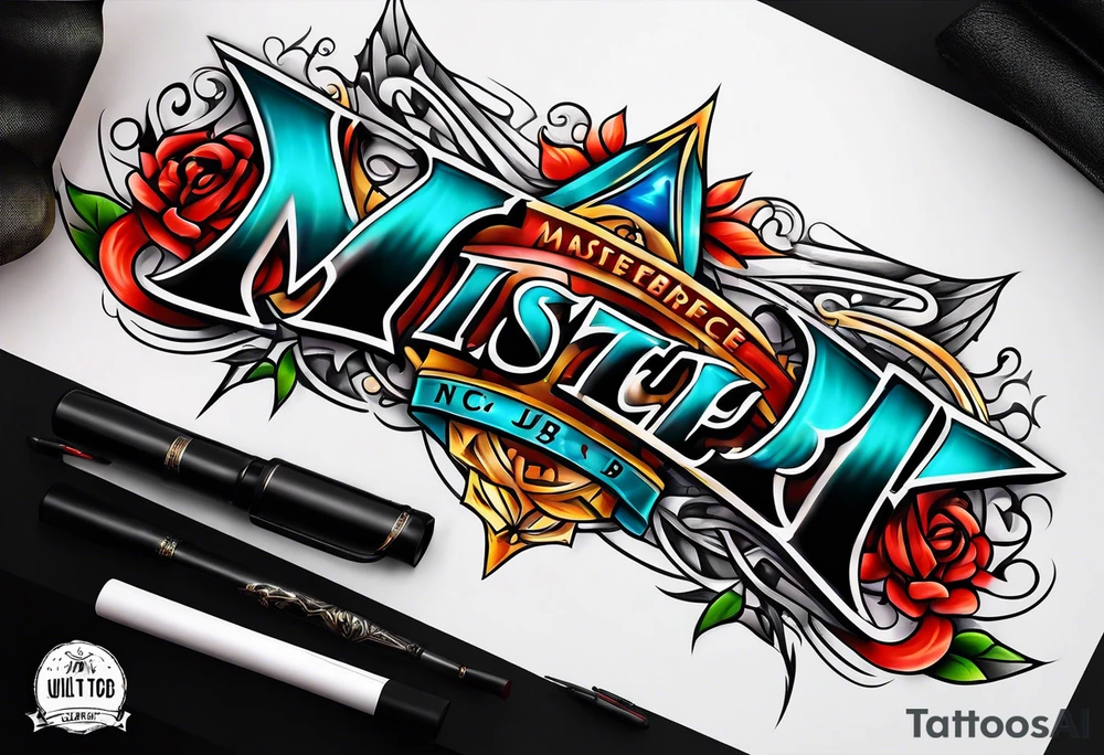 NCJB letters tattoo idea