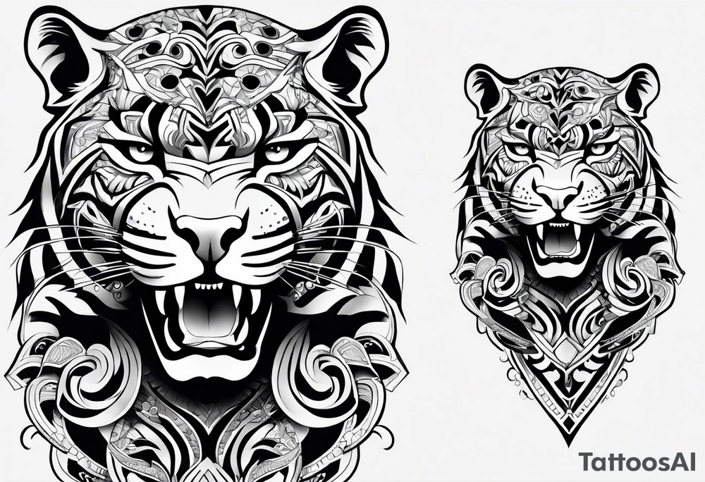 Jaguar tattoo idea