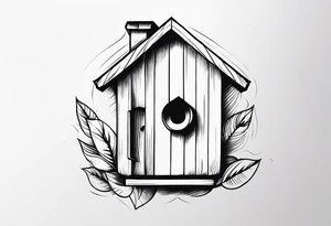 Birdhouse tattoo idea