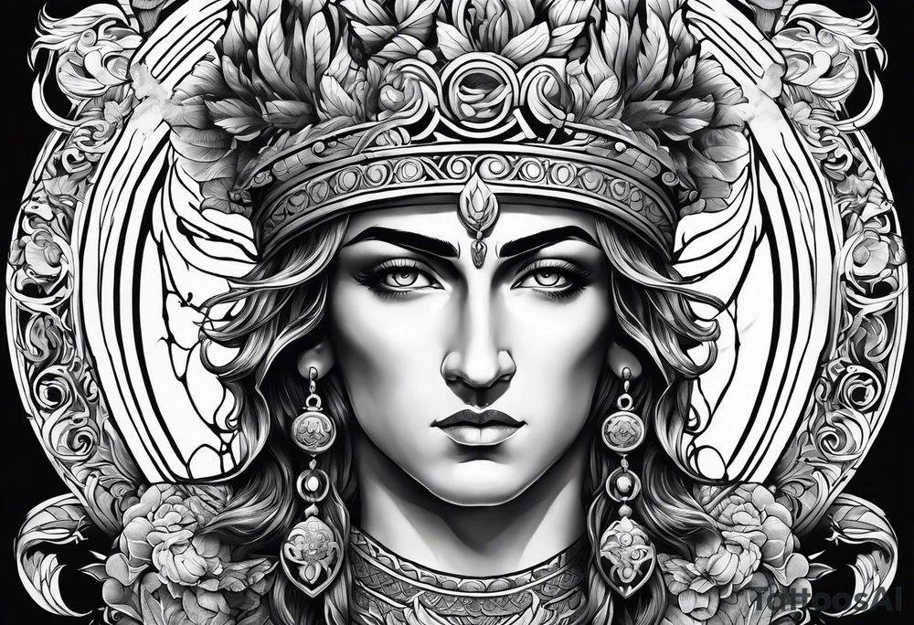 greek god tattoo idea