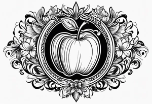 Apple, “Apple of my eye” tattoo idea