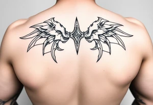 line sleeve tattoo idea