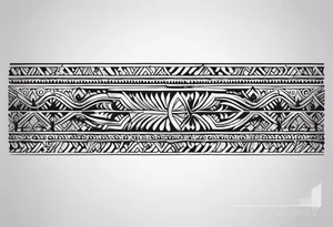 Armband tattoo Polynesian tattoo idea