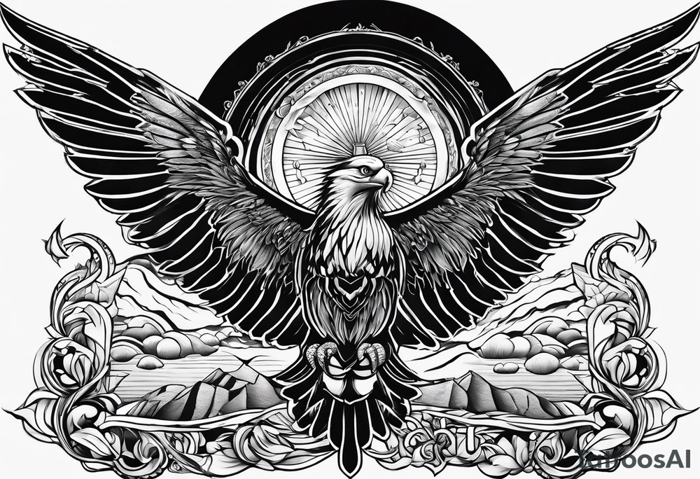 the words noahs propery tattoo idea