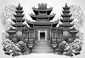 Bali gates to heaven tattoo idea