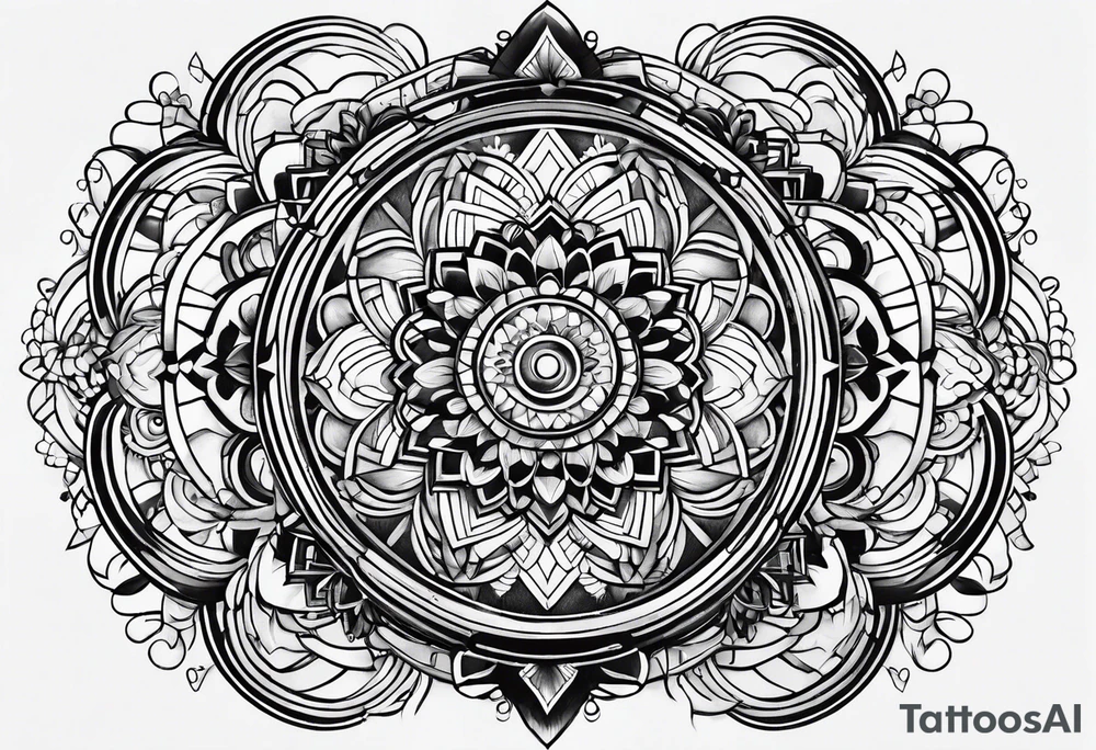 Circles tattoo idea