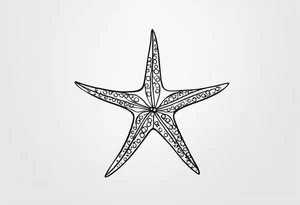 Starfish bracelet tattoo idea