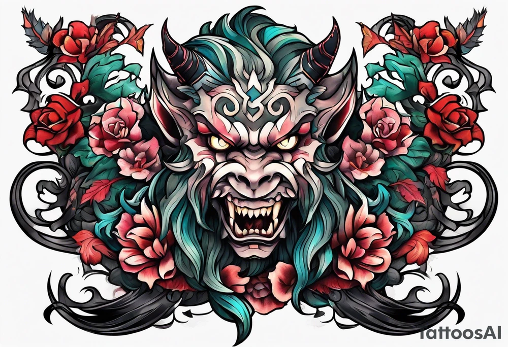 Demon Slayer tattoo idea