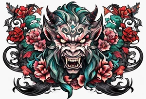 Demon Slayer tattoo idea