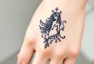 Virgo in love with Leo tattoo idea