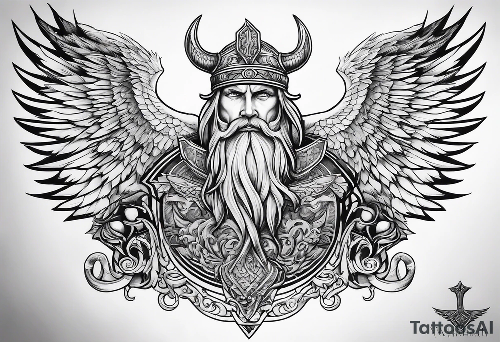 Valhalla heaven tattoo idea
